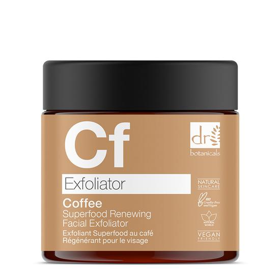 Dr Botanicals Coffee Superfood Renewing Facial Exfoliator