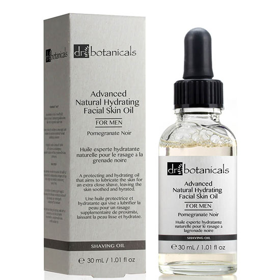 Dr Botanicals Pomegranate Noir Advanced Natural Hydrating Facial Skin Oil For Men