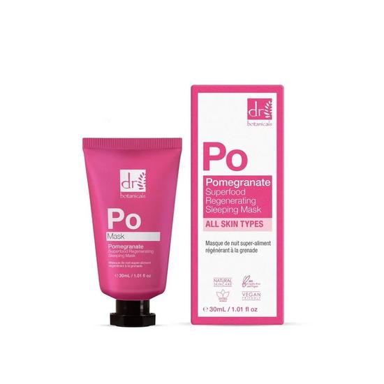 Dr Botanicals Pomegranate Superfood Regenerating Sleeping Mask 1 oz