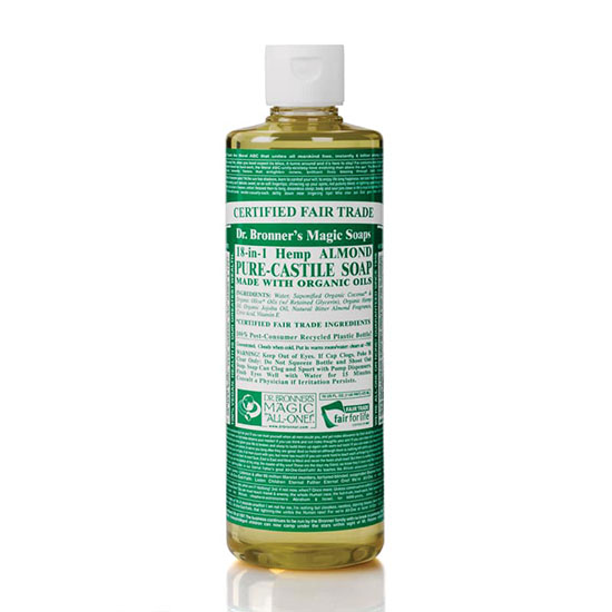 Dr Bronner's Organic Almond Castile Liquid Soap 472ml