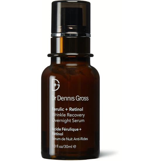 Dr Dennis Gross Skincare Ferulic & Retinol Wrinkle Recovery Overnight Serum 1 oz