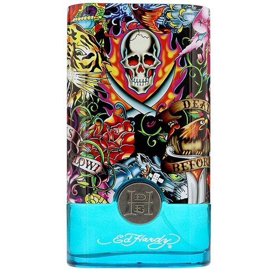 Ed Hardy Hearts & Daggers For Men Eau De Toilette Spray 3 oz