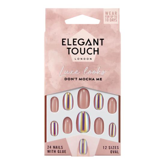 Elegant Touch Luxe Looks Nails Don't Mocha Me