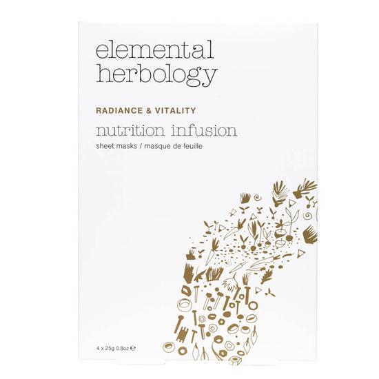 Elemental Herbology Nutrition Infusion Sheet Masks 1 x 25g