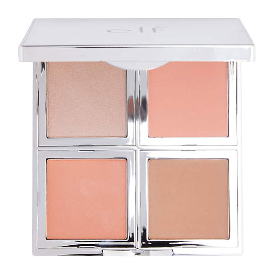 e.l.f. Cosmetics Beautifully Bare Natural Glow Face Palette 0.6 oz