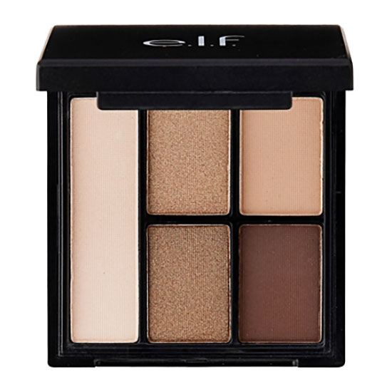 e.l.f. Cosmetics Clay Eyeshadow Palette Necessary Nudes 0.3 oz