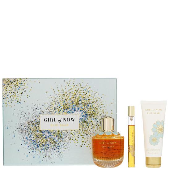 Elie Saab Girl Of Now Eau De Parfum Spray Gift Set 3 oz
