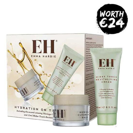 Emma Hardie Hydration On The Go Kit Midas Touch Revitalising Cream + Cleansing Balm