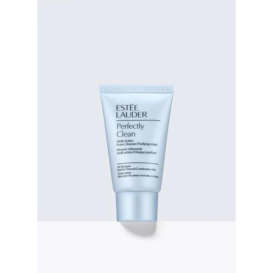 Estée Lauder Perfectly Clean Foam Cleanser/Purifying Mask 1 oz