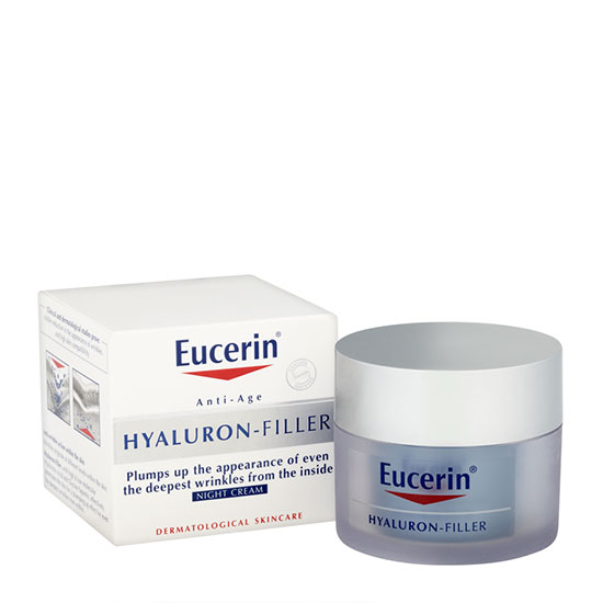Eucerin Hyaluron-Filler+Volume Lift Bőrfeszesítő éjszakai arckrém