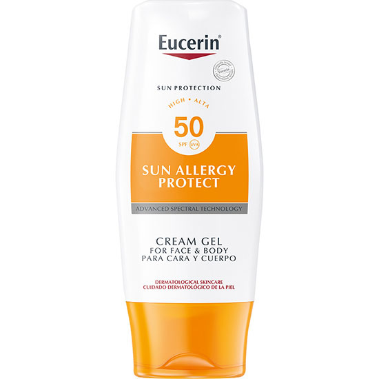Eucerin Sun Allergy Protect Sunscreen Gel For Face & Body SPF50 150ml
