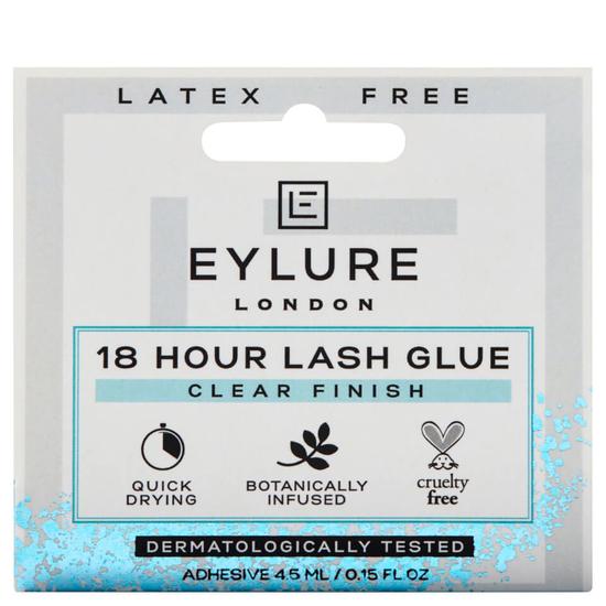 Eylure 18h Lash Glue Latex Free Clear 0.2 oz