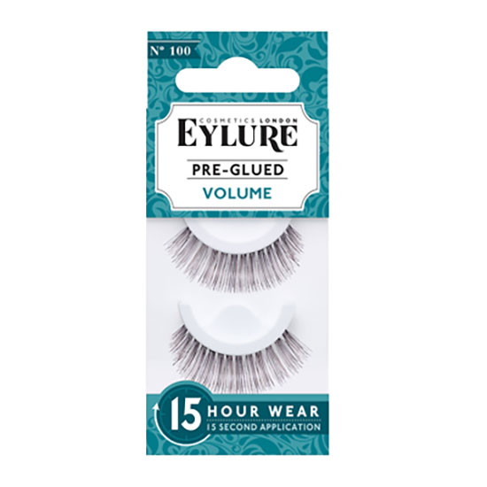 Eylure Pre Glued Volume 100 False Eyelashes