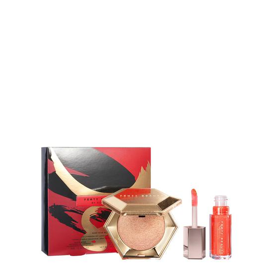 Fenty Beauty New Year Glow Lip + Luminizer Set Lunar New Year