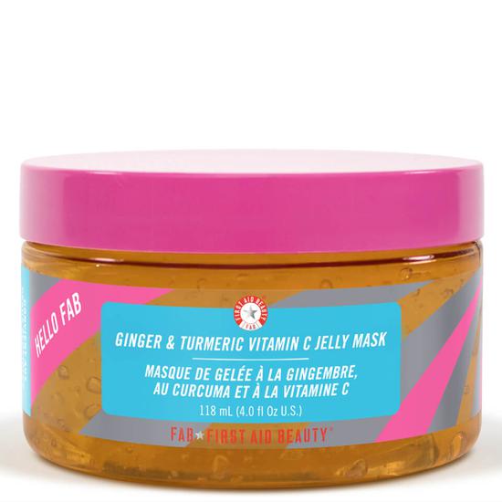 First Aid Beauty Hello Fab Ginger & Turmeric Vitamin C Jelly Mask 4 oz