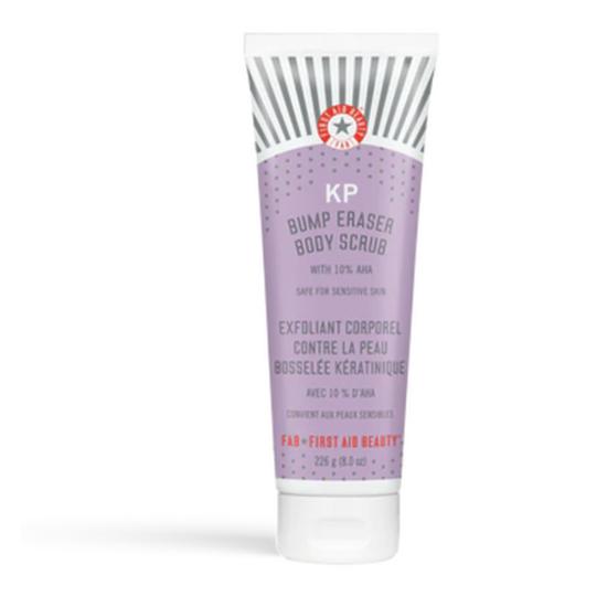 First Aid Beauty KP Bump Eraser Body Scrub With 10% AHA 8 oz
