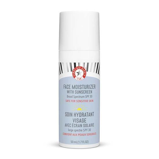 First Aid Beauty Ultra Repair Face Moisturizer With Sunscreen Broad Spectrum SPF 30 2 oz