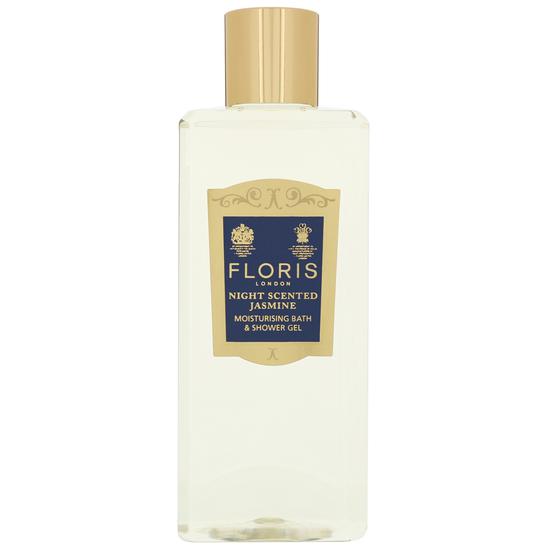 Floris Night Scented Jasmine Moisturizing Bath & Shower Gel 8 oz