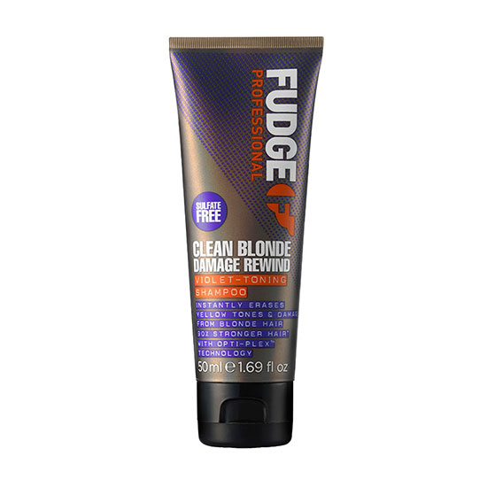 Fudge Clean Blonde Damage Rewind Shampoo 2 oz