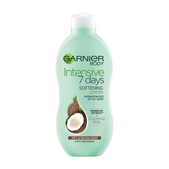 Garnier Intensive 7 Days Coconut Milk Body Lotion Dry Rough Skin 400ml