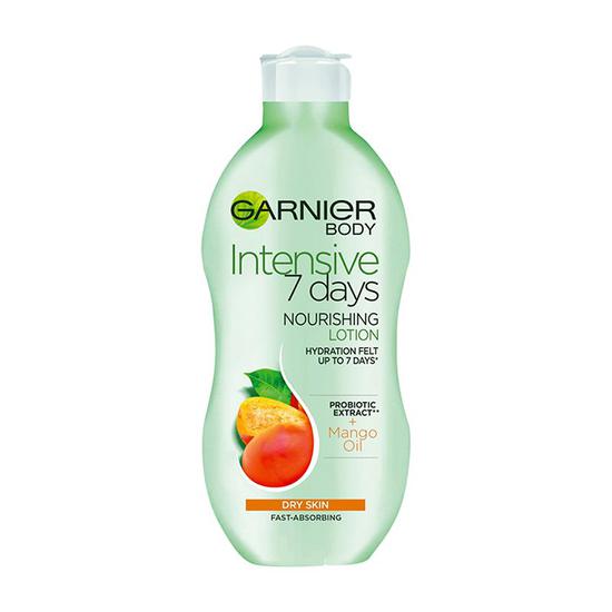 Garnier Intensive 7 Days Daily Body Lotion With Nourishing Mango Oil For Dry Skin