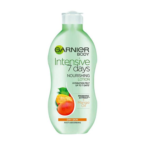 Garnier Intensive 7 Days Daily Body Lotion With Nourishing Mango Oil For Dry Skin 14 oz