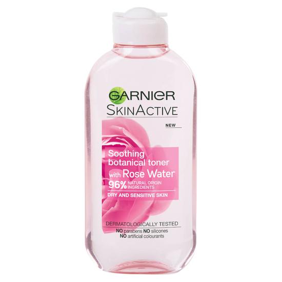 Garnier Natural Rose Water Toner For Sensitive Skin 7 oz