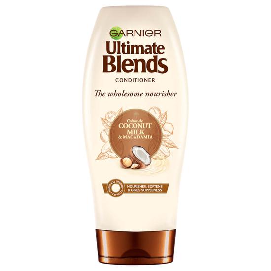 Garnier Ultimate Blends Coconut Milk Dry Hair Conditioner 12 oz