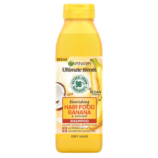 Garnier Ultimate Blends Nourishing Hair Food Banana Shampoo For Dry Hair 12 oz
