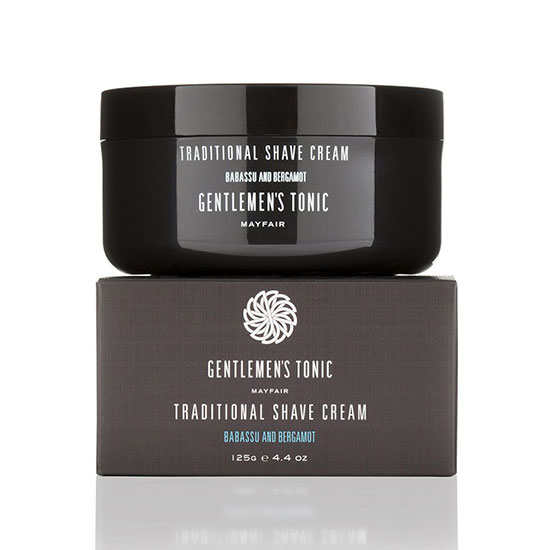 Gentlemen's Tonic Traditional Shave Cream 125g