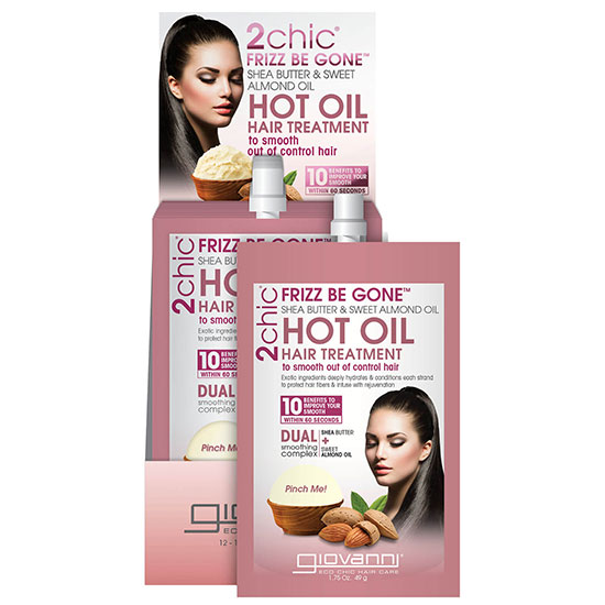 Giovanni 2chic Frizz Be Gone Hot Oil 12 Pack