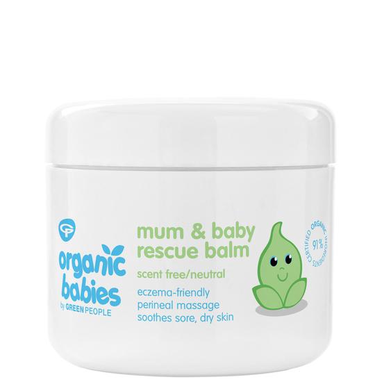 Green People Organic Babies Mum & Baby Rescue Balm 3 oz