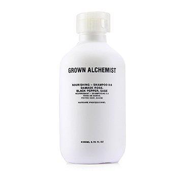 Grown Alchemist Nourishing Shampoo Damask Rose, Black Pepper, Sage 7 oz
