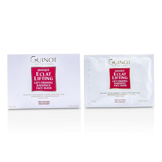 Guinot Firmness Masque Eclat Lifting Lift Firming Radiance Face Mask 4 Sachets 0.6 oz