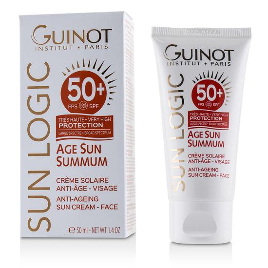 Guinot Sun Logic Anti-Aging Sun Cream For Face SPF 50+ 2 oz