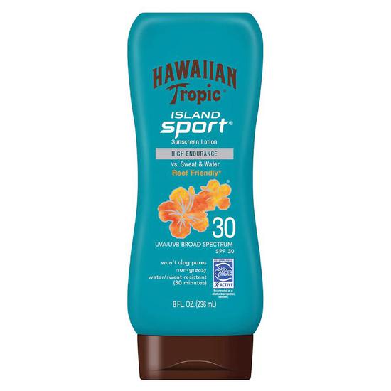 Hawaiian Tropic Island Sport Lotion SPF 30 8 oz