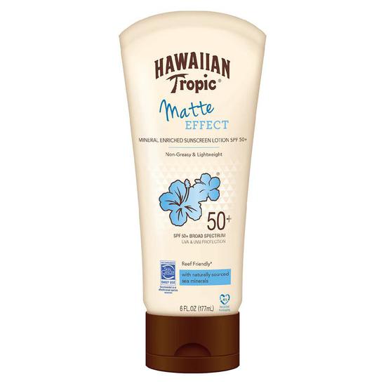 Hawaiian Tropic Matte Effect Lotion SPF 50 6 oz