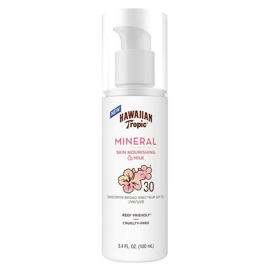 Hawaiian Tropic Mineral Skin Nourishing Milk SPF 30 3 oz