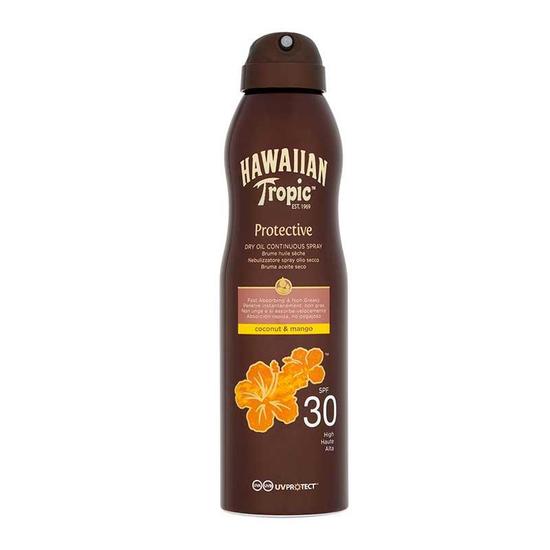 Hawaiian Tropic Protective Dry Oil Continuous Spray SPF 30