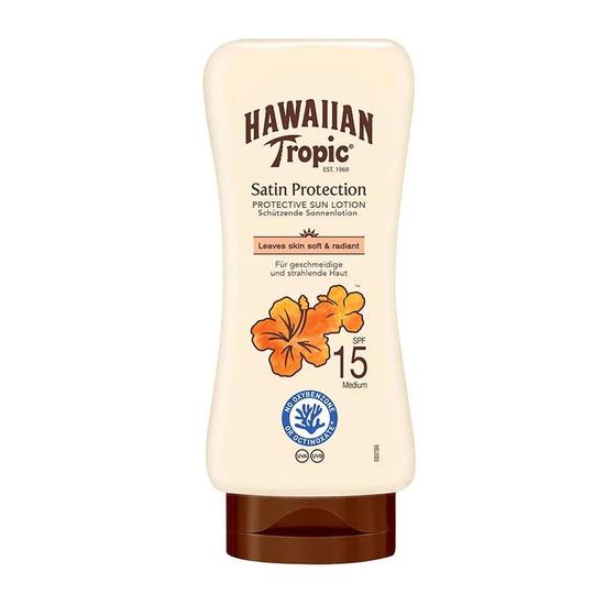 Hawaiian Tropic Satin Protection Lotion SPF 15 6 oz