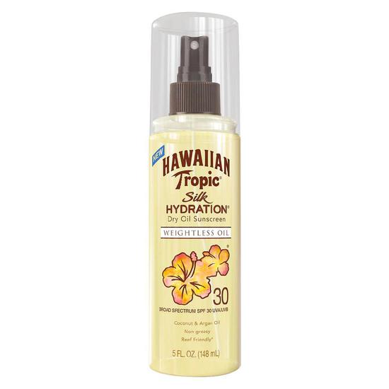 Hawaiian Tropic Silk Hydration Weightless Dry Oil Mist SPF 30 5 oz