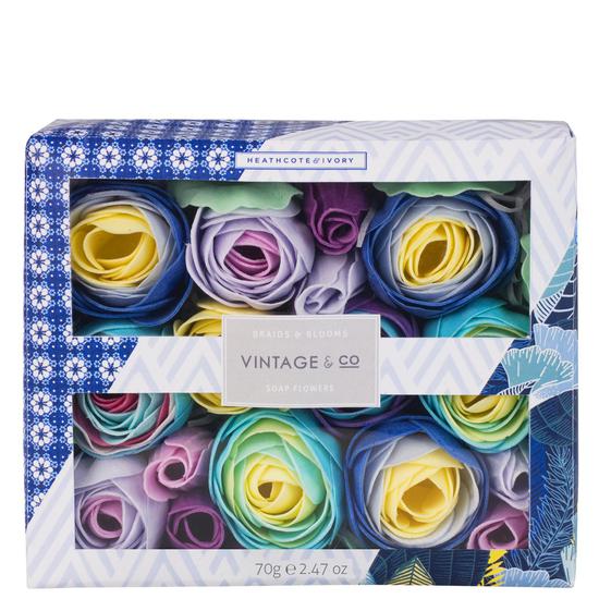 Heathcote & Ivory Blooms Vintage & Co Soap Flower Gift Set 2 oz