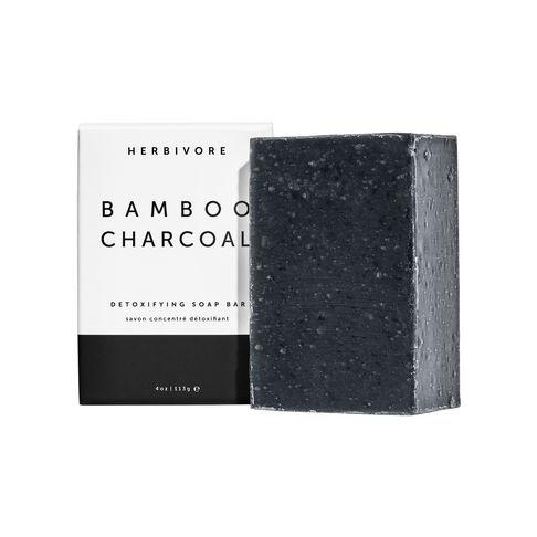 Herbivore Bamboo Charcoal Cleansing Bar Soap 4 oz