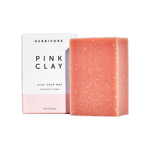 Herbivore Pink Clay Cleansing Bar Soap 4 oz