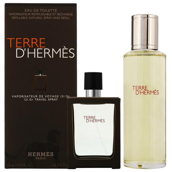 Hermès Terre D'Hermes Eau De Toilette Spray Gift Set 1 oz