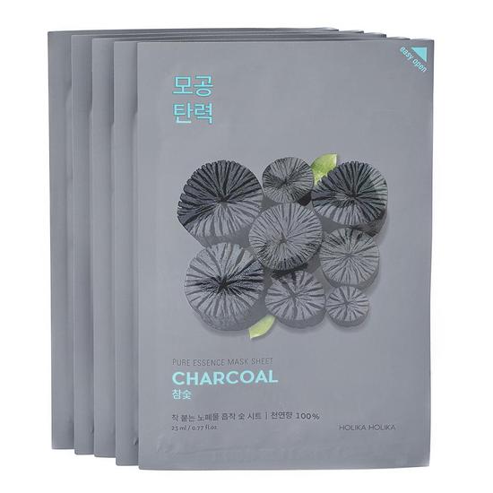 Holika Holika Pure Essence Mask Sheet Charcoal x5