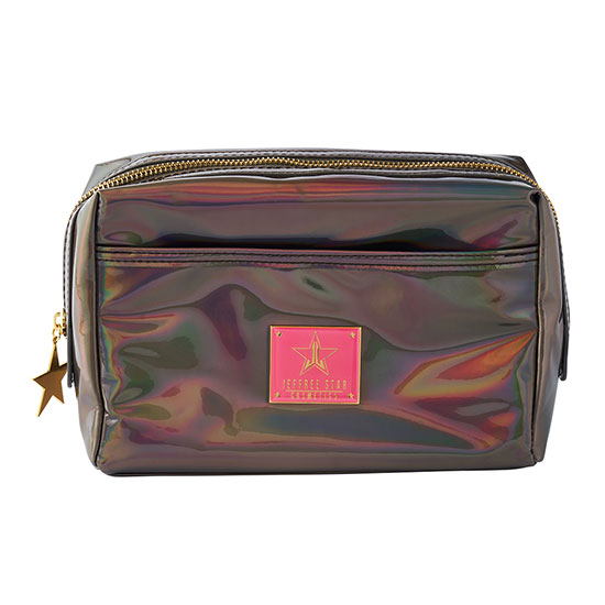 Jeffree Star Cosmetics Holographic Black Makeup Bag