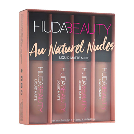 Huda Beauty Liquid Matte Minis Au Naturel Nudes