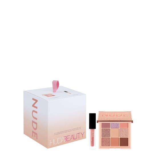 Huda Beauty Nude Gift Set Light and Bombshell