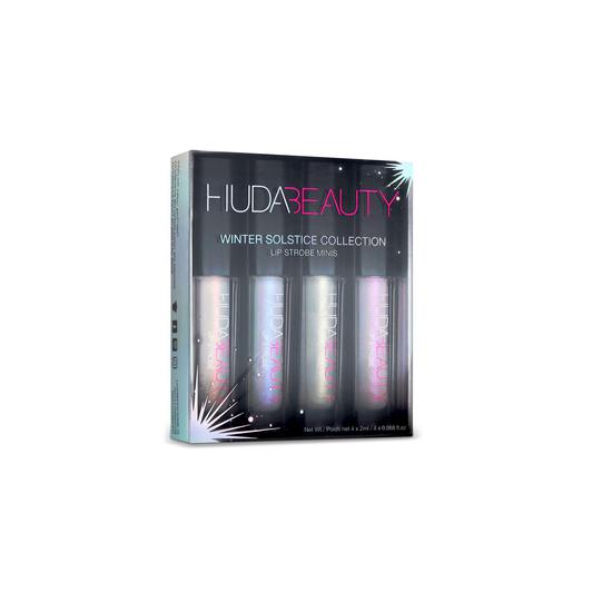 Huda Beauty Winter Solstice Mini Lip Gloss Strobe Collection